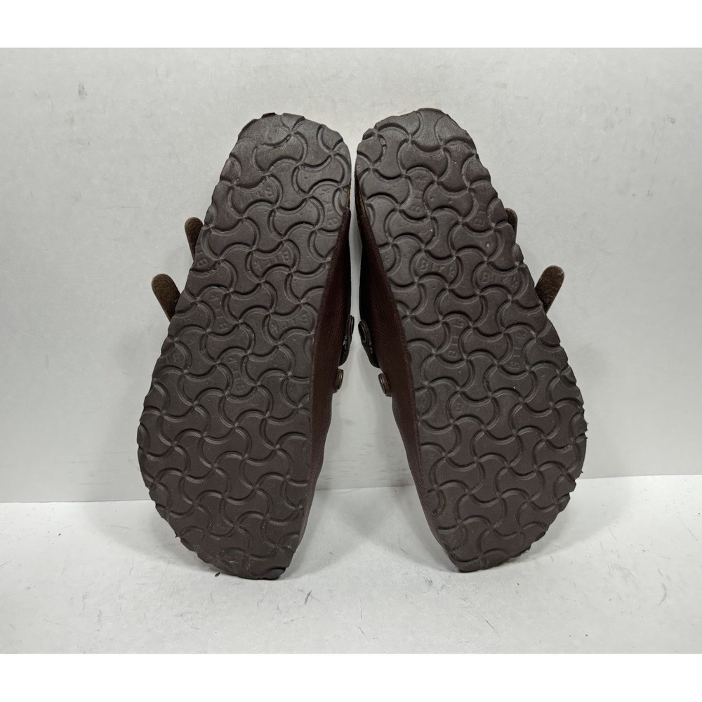 Birki's by Birkenstock Camden Mules Clog Slip On Leather Brown Women's Size 8 N - Picture 6 of 7